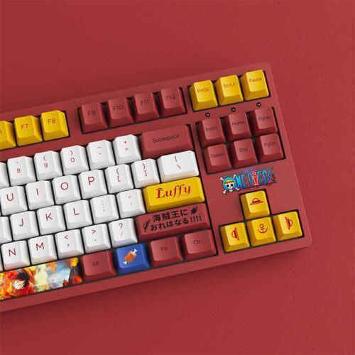 Bàn phím cơ AKKO 3087 RF One Piece - Luffy (AKKO switch v3 - Cream Blue)