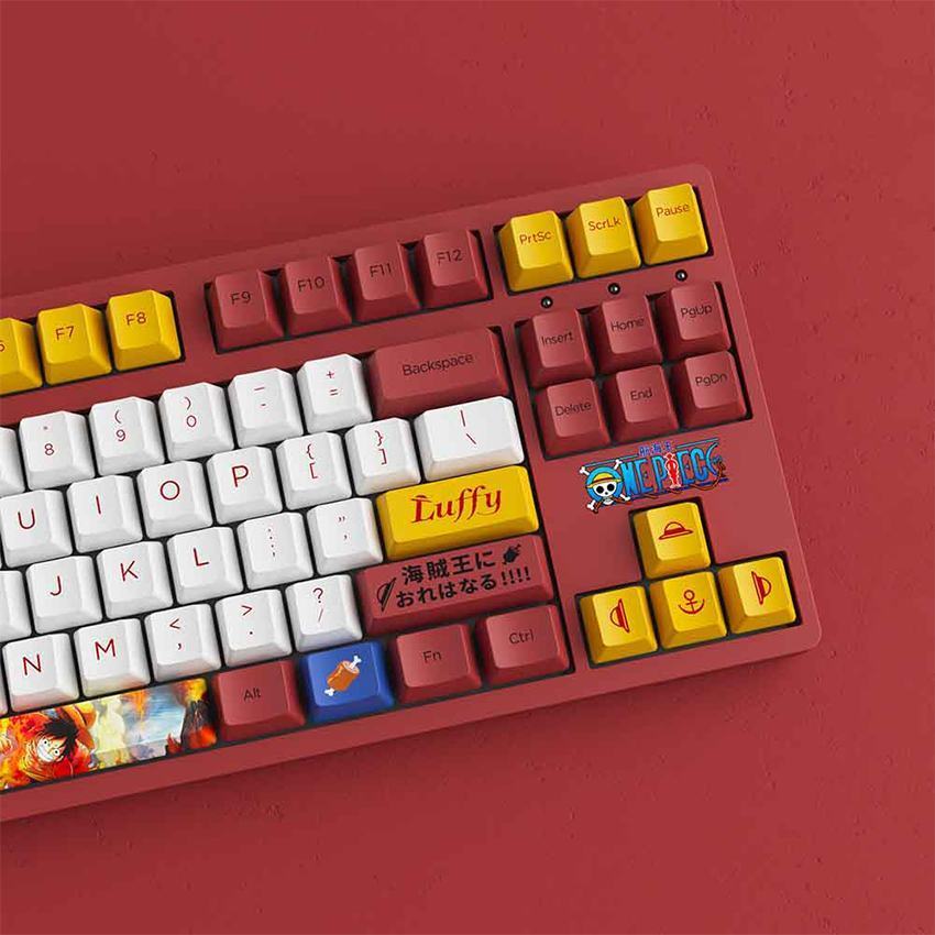 Bàn phím cơ AKKO 3087 RF One Piece - Luffy (AKKO switch v3 - Cream Blue)