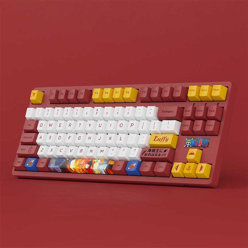 Bàn phím cơ AKKO 3087 RF One Piece - Luffy (AKKO switch v3 - Cream Blue)