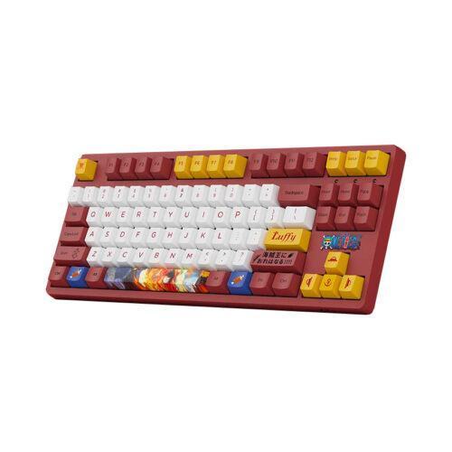 Bàn phím cơ AKKO 3087 RF One Piece - Luffy (AKKO switch v3 - Cream Yellow)