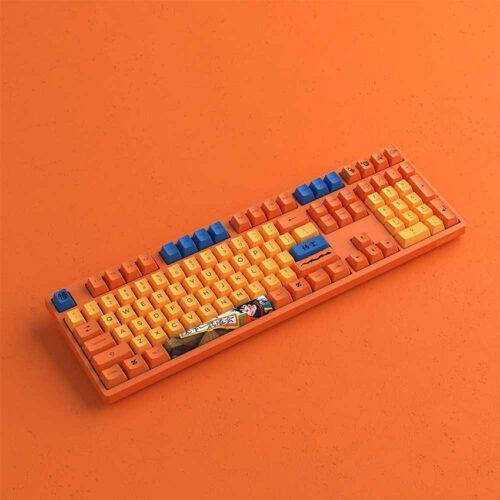 Bàn phím cơ AKKO 3108 RF Dragon Ball Z - Goku (AKKO switch v3 - Cream Blue)