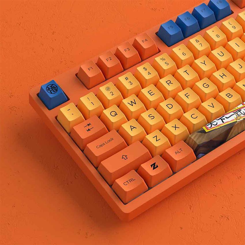 Bàn phím cơ AKKO 3108 RF Dragon Ball Z - Goku (AKKO switch v3 - Cream Blue)