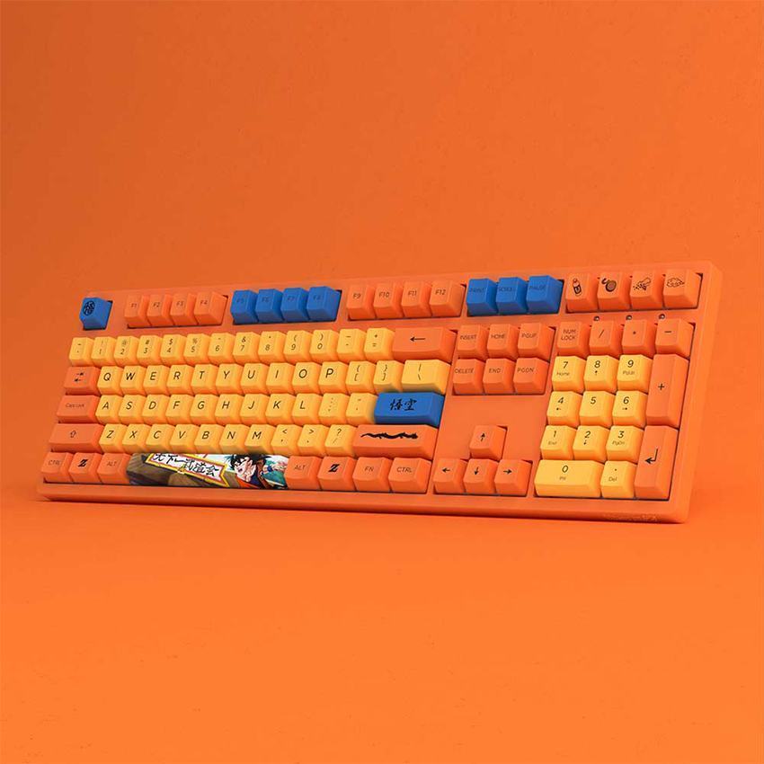 Bàn phím cơ AKKO 3108 RF Dragon Ball Z - Goku (AKKO switch v3 - Cream Yellow)