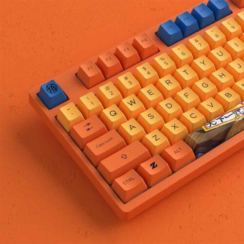 Bàn phím cơ AKKO 3108 RF Dragon Ball Z - Goku (AKKO switch v3 - Cream Yellow)