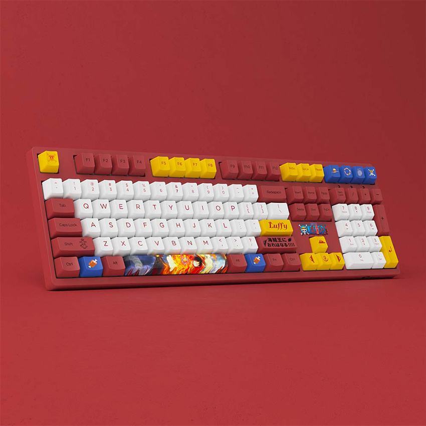 Bàn phím cơ AKKO 3108 RF One Piece - Luffy (AKKO switch v3 - Cream Blue)