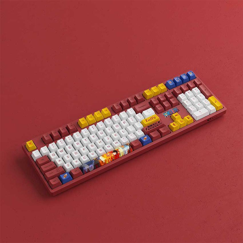 Bàn phím cơ AKKO 3108 RF One Piece - Luffy (AKKO switch v3 - Cream Blue)