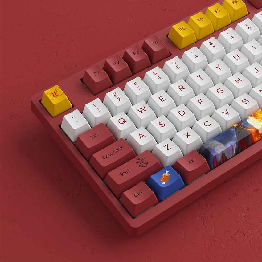 Bàn phím cơ AKKO 3108 RF One Piece - Luffy (AKKO switch v3 - Cream Blue)