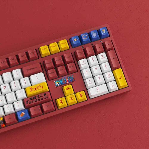 Bàn phím cơ AKKO 3108 RF One Piece - Luffy (AKKO switch v3 - Cream Yellow)