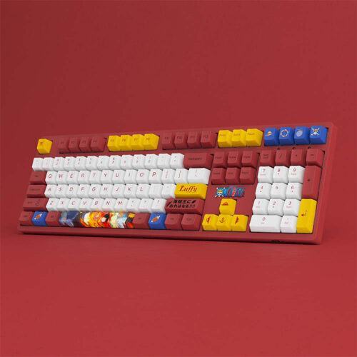 Bàn phím caơ AKKO 3108 RF One Piece - Luffy (AKKO switch v3 - Cream Yellow)