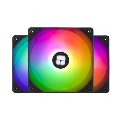 Fan Case Tản Nhiệt Thermalright TL-C12C-S Black-PWM ARGB (Màu đen/hộp 3 quạt)