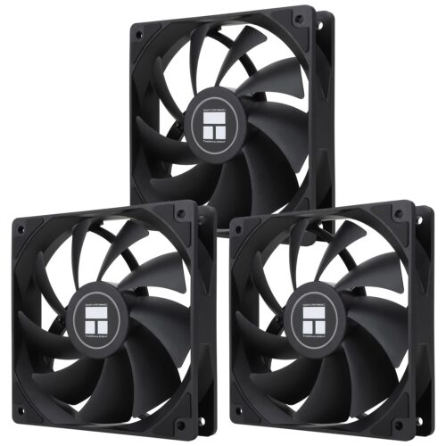 Fan Case Tản Nhiệt Thermalright TL-C12C Bulk - PWM Fans (Màu đen/Không led/Pack 3)