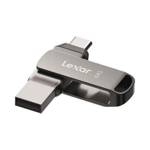 USB LEXAR 64GB JumpDrive D400 OTG USB 3.1 Type C Titanium (USB 3.1_LJDD400064G-BNQNG)