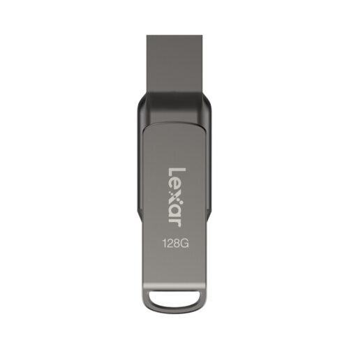 USB LEXAR 128Gb JumpDrive D400 OTG USB 3.1 Type C Titanium (USB 3.1_LJDD400128G-BNQNG)