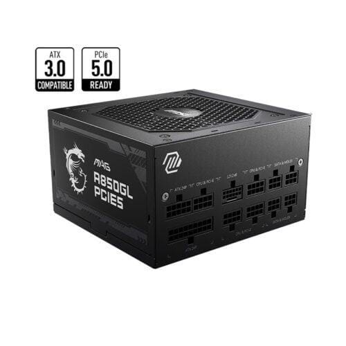 Nguồn máy tính MSI MAG A850GL PCIE 5.0 (850W, 80 Plus Gold, ATX 3.0)