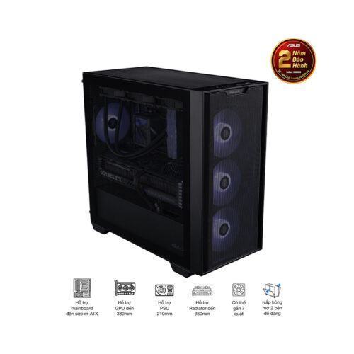 Vỏ Case ASUS A21 BLK (Mid Tower / Màu Đen )