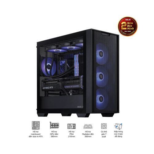 Vỏ Case ASUS A21 BLK (Mid Tower / Màu Đen )