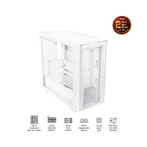 Vỏ Case ASUS A21 WHT (Mid Tower / Màu Trắng)