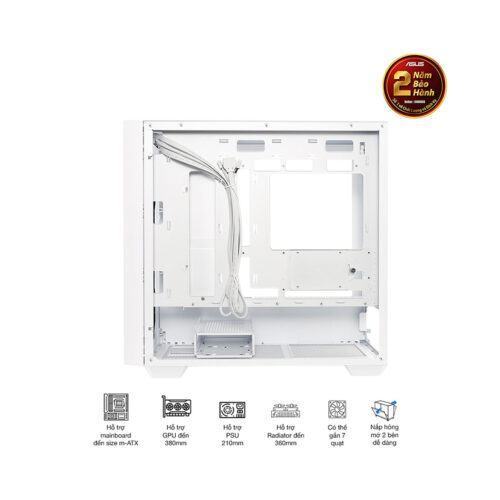 Vỏ Case ASUS A21 WHT (Mid Tower / Màu Trắng)