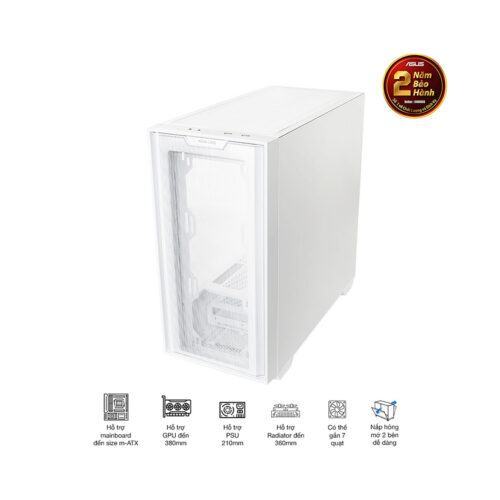 Vỏ Case ASUS A21 WHT (Mid Tower / Màu Trắng)