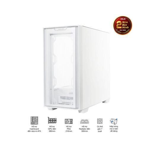 Vỏ Case ASUS A21 WHT (Mid Tower / Màu Trắng)