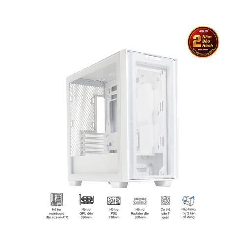 Vỏ Case ASUS A21 WHT (Mid Tower / Màu Trắng)
