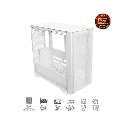 Vỏ Case ASUS A21 WHT (Mid Tower / Màu Trắng)