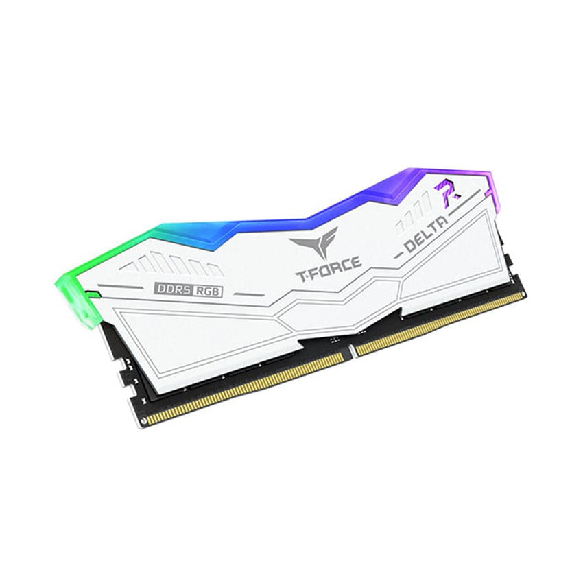 Ram Desktop TEAMGROUP VULCAN RGB White (FF4D516G6000HC38A01) 16GB (1x16GB) DDR5 6000MHz