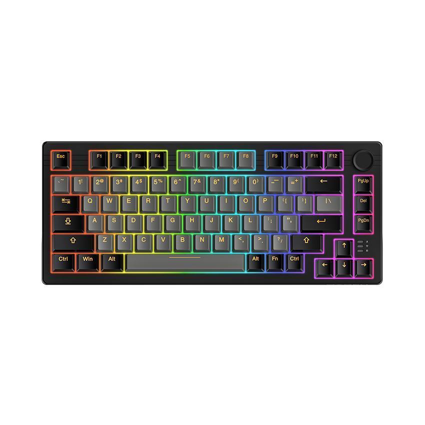 Bàn phím cơ Dareu EK75 PRO TRI-MODE Black-Golden _Dream switch