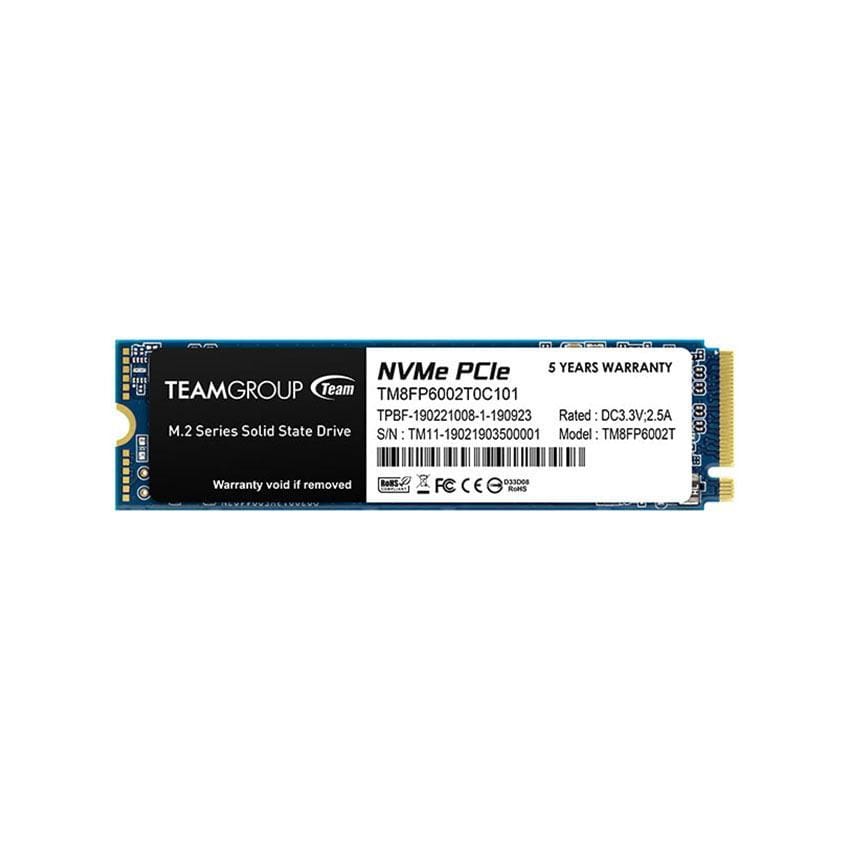Ổ cứng SSD Teamgroup MP33 512GB M.2 2280 PCIe 3.0x4 (Đọc 1700MB/s, Ghi 1400MB/s) - (TM8FP6512G0C101)
