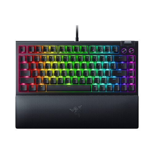 Bàn phím cơ có dây Razer BlackWidow V4 75% RGB Hotswap Razer Switch Orange RZ03-05000100-R3M1