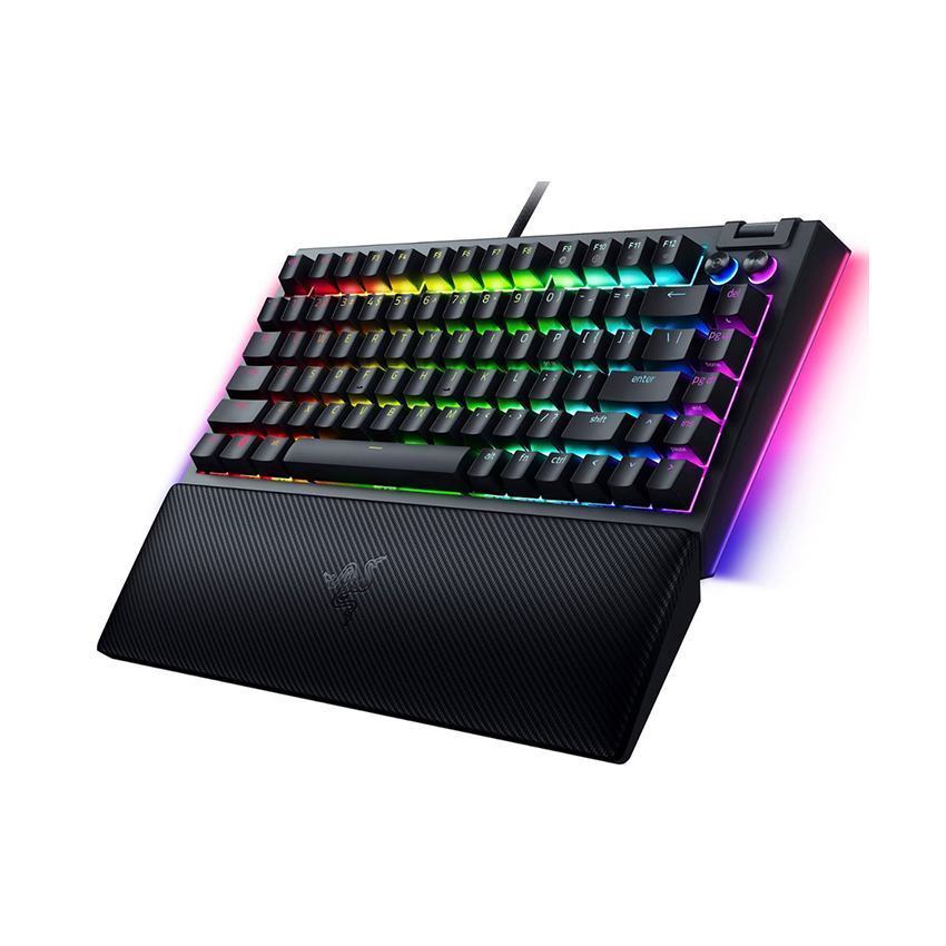 Bàn phím cơ có dây Razer BlackWidow V4 75% RGB Hotswap Razer Switch Orange RZ03-05000100-R3M1