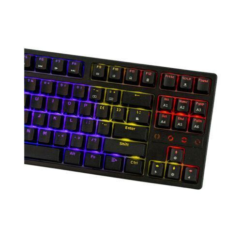 Bàn phím cơ có dây Edra EK3287 Brown Switch