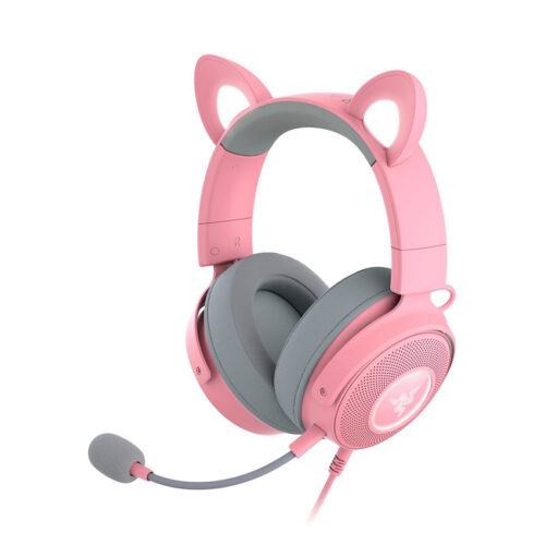 Tai nghe gaming có dây Razer Kraken Kitty V2 Pro 2023 Edition RGB Pink _ RZ04-04510200-R3M1