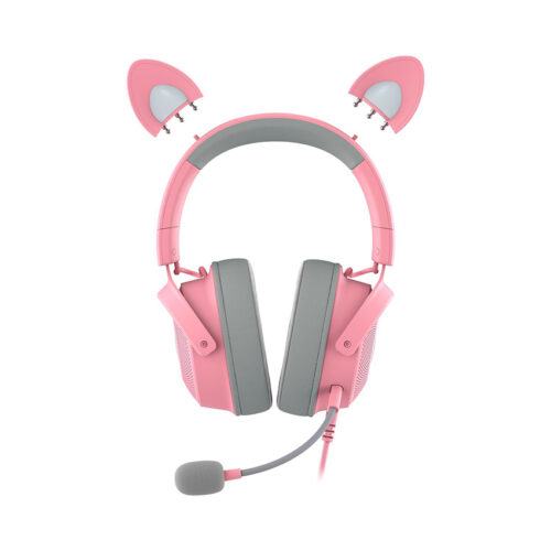 Tai nghe gaming có dây Razer Kraken Kitty V2 Pro 2023 Edition RGB Pink _ RZ04-04510200-R3M1