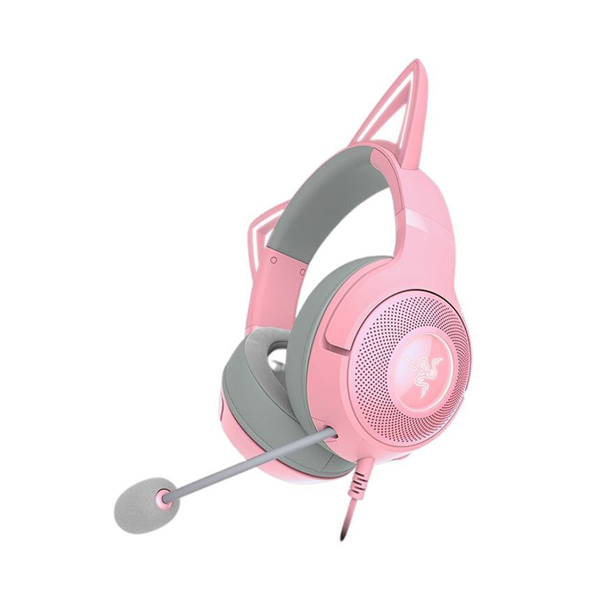 Tai nghe gaming có dây Razer Kraken Kitty V2 Pink _ RZ04-04730200-R3M1