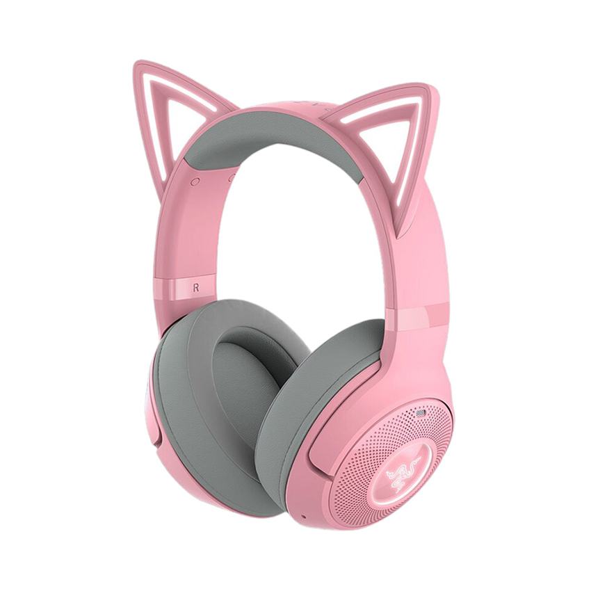 Tai nghe gaming không dây Razer Kraken Kitty V2 BT Pink (Bluetooth/RGB) _ RZ04-04860100-R3M1
