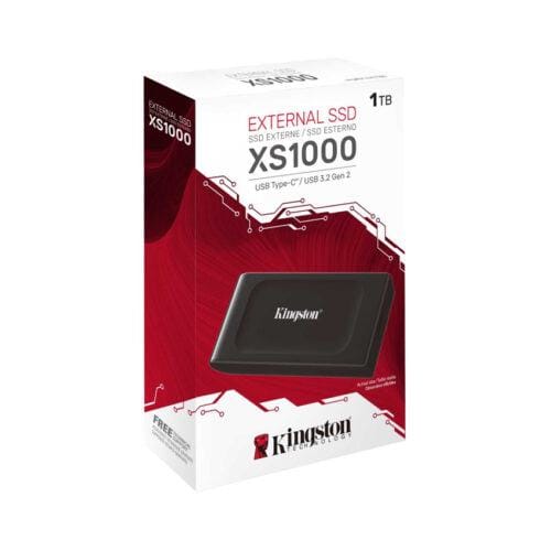 Ổ cứng di động Kingston SSD 1000GB USB 3.2 Gen 2 SXS1000/1000G