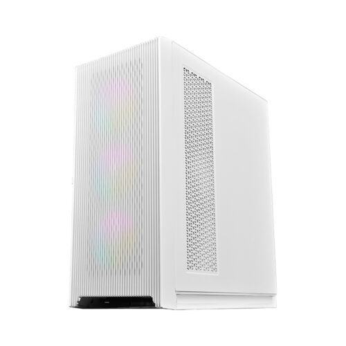 Vỏ Case MIK STORM 360 WHITE - 3FA (ATX/Mid Tower/Màu Trắng/3Fan ARGB)