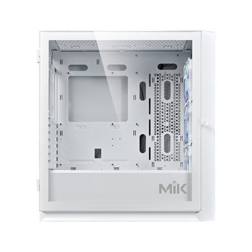Vỏ Case MIK STORM 360 WHITE - 3FA (ATX/Mid Tower/Màu Trắng/3Fan ARGB)