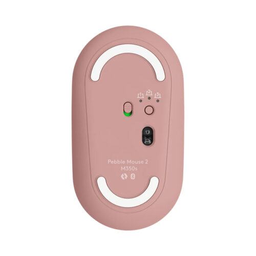 Chuột không dây Logitech Pebble M350s Màu Hồng (Wireless/Bluetooth) _ 910-006987