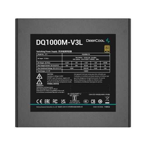 Nguồn DeepCool DQ1000M-V3L 1000W 80PLUS GOLD (Full Modular)