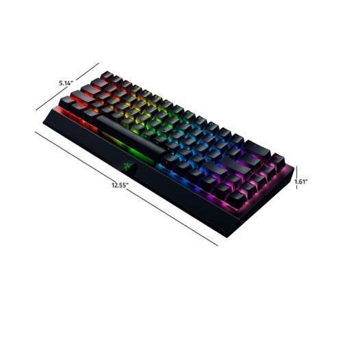 Bàn phím cơ không dây Razer BlackWidow V3 Mini HyperSpeed - Yellow Switch _ RZ03-03890100-R3M1