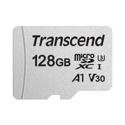 Thẻ nhớ Transcend 128GB UHS-I MicroSD 300S Class 10, U3, A1, V30, 4K (TS128GUSD300S)
