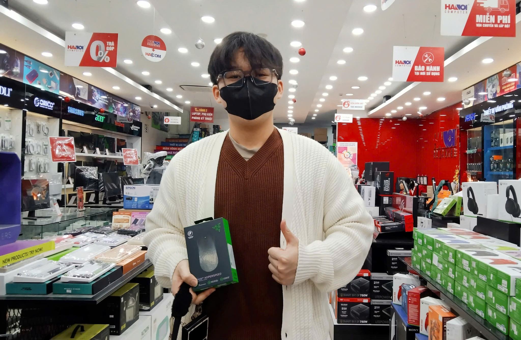 KHLMC Chuột Gaming không dây Razer Viper V3 HyperSpeed Wireless _ RZ01-04910100-R3M1