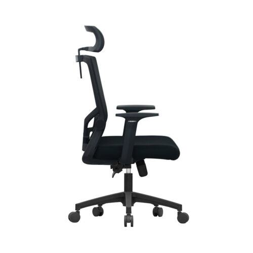 Ghế công thái học E-DRA EEC216 MÀU ĐEN (chân nhựa)