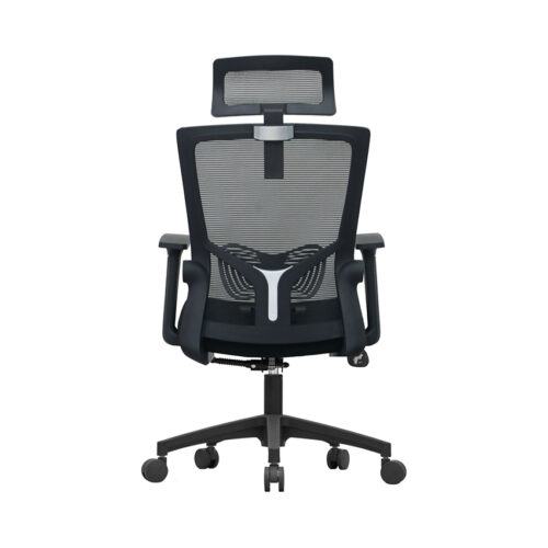 Ghế công thái học E-DRA EEC216 MÀU ĐEN (chân nhựa)