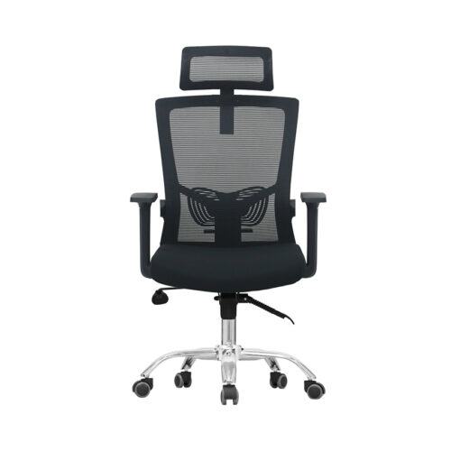 Ghế công thái học E-DRA EEC216 MÀU ĐEN (chân sắt)