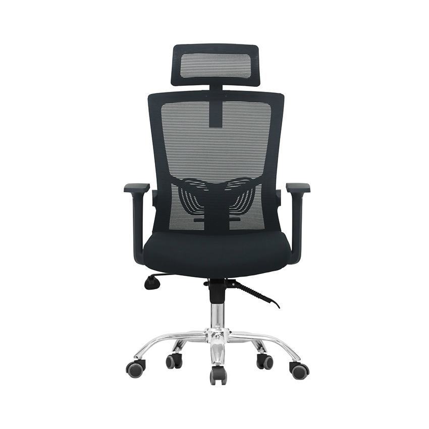 Ghế công thái học E-DRA EEC216 MÀU ĐEN (chân sắt)