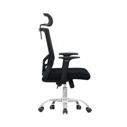 Ghế công thái học E-DRA EEC216 MÀU ĐEN (chân sắt)