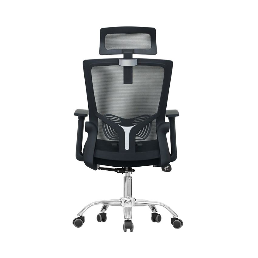 Ghế công thái học E-DRA EEC216 MÀU ĐEN (chân sắt)